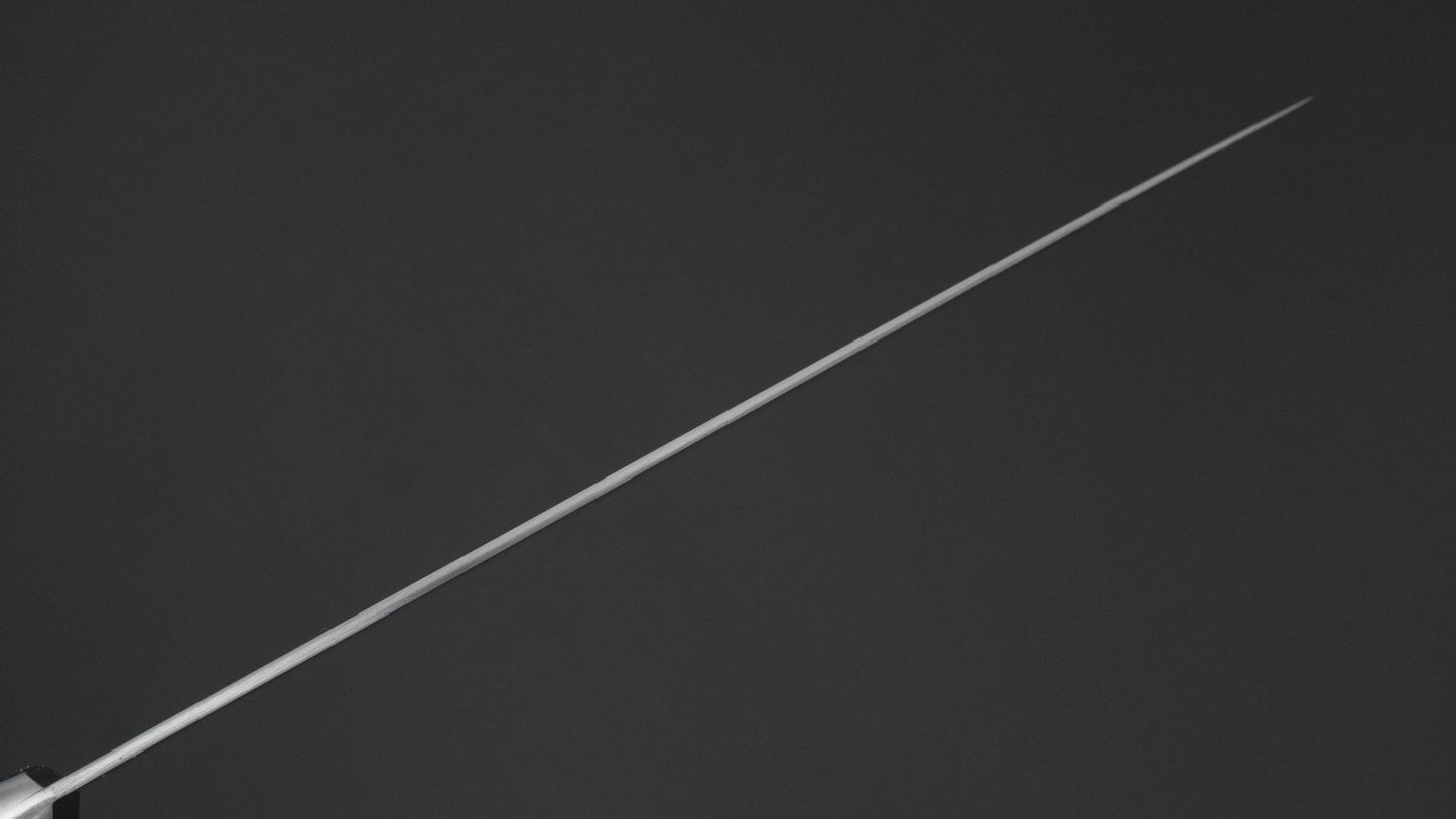 Hitohira Ashi Wit #2 Gyuto 210 mm Pakka-handvat