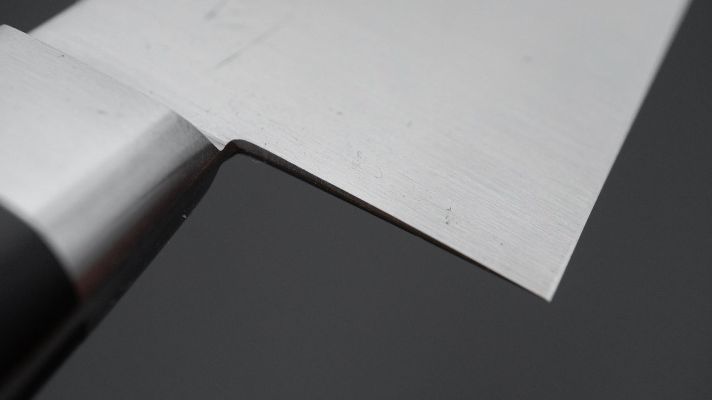 Hitohira Ashi Wit #2 Gyuto 210 mm Pakka-handvat