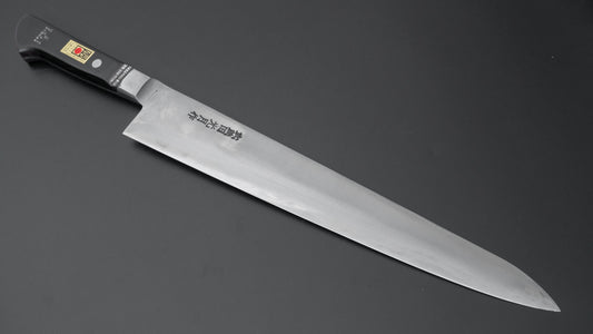 Kogetsu Carbon Sujihiki 330mm Pakka Handle