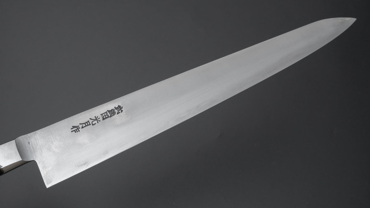 Kogetsu Carbon Sujihiki 330mm Pakka Handle