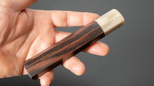 Taihei Makassar Ebony Octagonal Handle (Santoku/Nakiri/Deba/Usuba L)