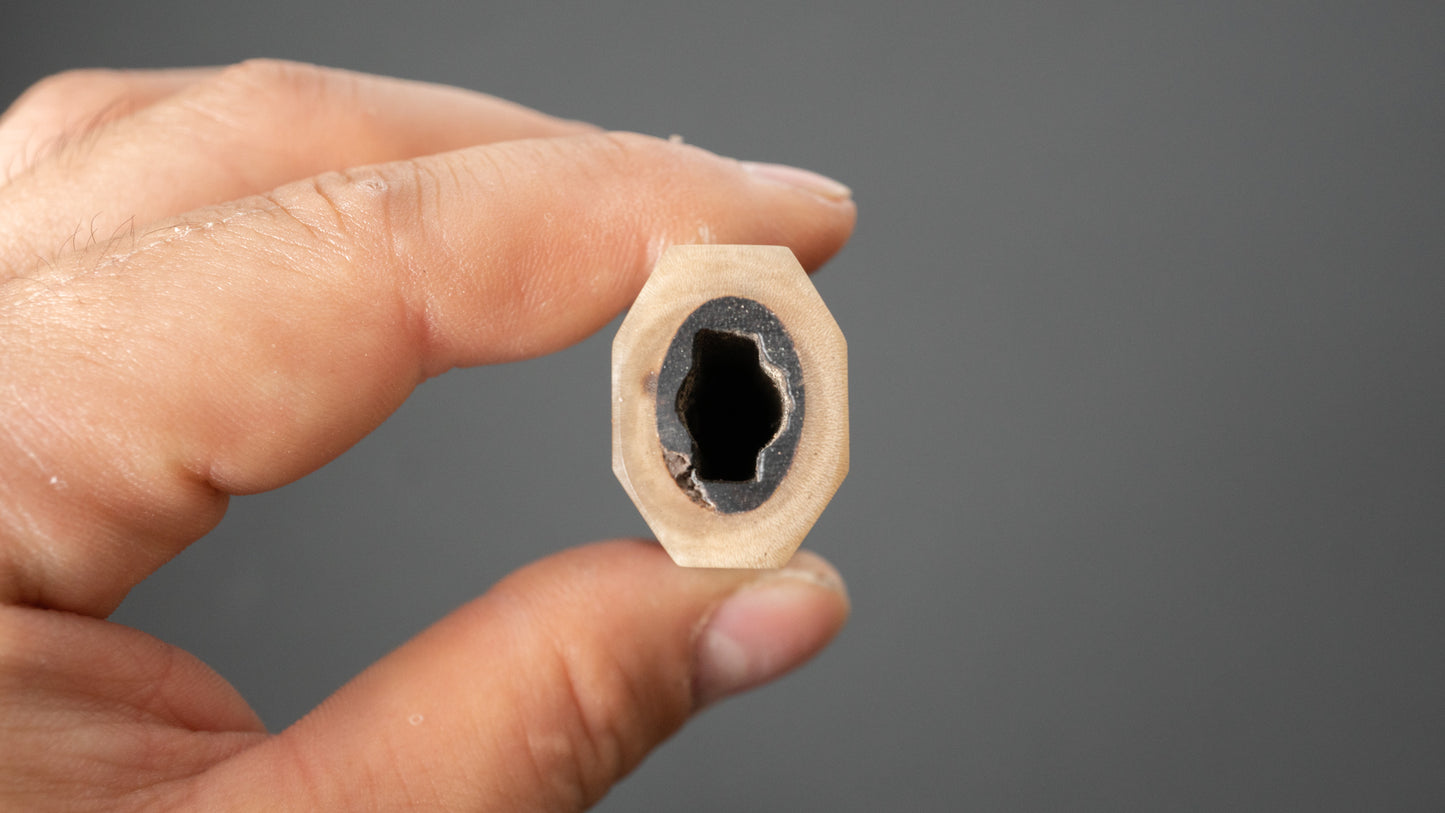 Taihei Makassar Ebony Octagonal Handle (Santoku/Nakiri/Deba/Usuba L)