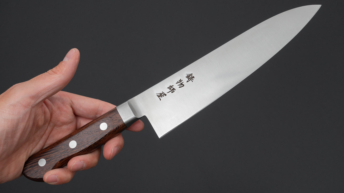 Hitohira Imojiya OKD VG-1 Gyuto 195mm Tagayasan Handle