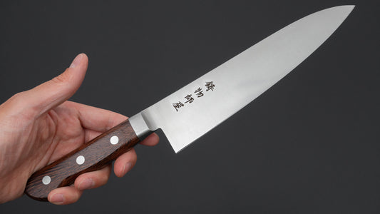 Hitohira Imojiya OKD VG-1 Gyuto 195mm Tagayasan Handle