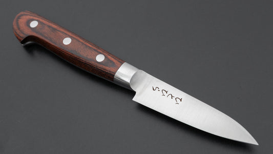 Hitohira Hiragana Paring 80mm Imitation Mahogany Handle