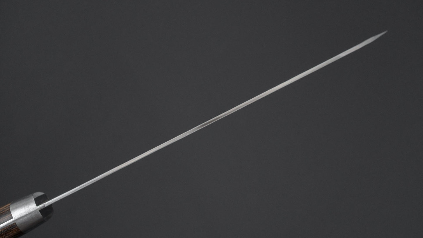 Hitohira NM V10 Tsuchime Damascus Santoku 170 mm imitatie mahoniehouten handvat