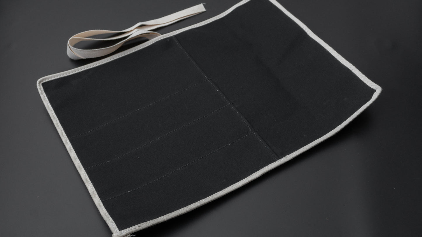 Hitohira 4 Zakken Canvas Messenrol Zwart