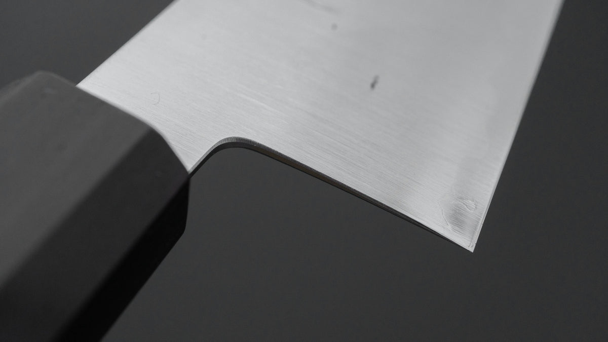 Hitohira Imojiya TH Blue Super Gyuto 210mm Ebony Handle