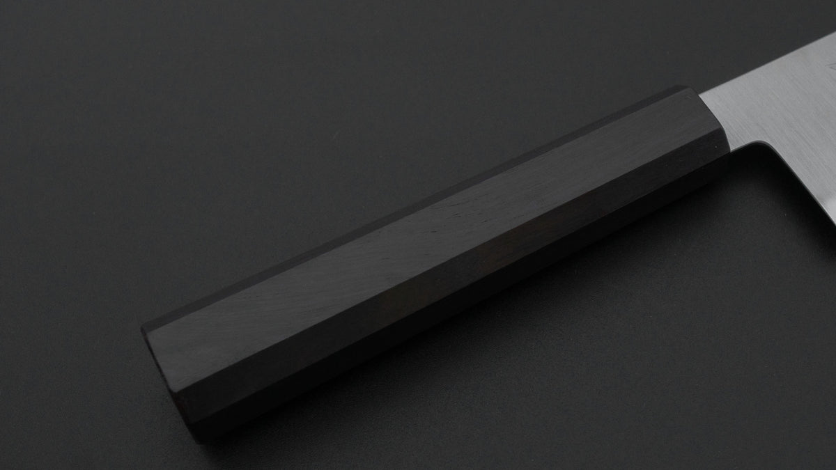 Hitohira Imojiya TH Blue Super Gyuto 210mm Ebony Handle