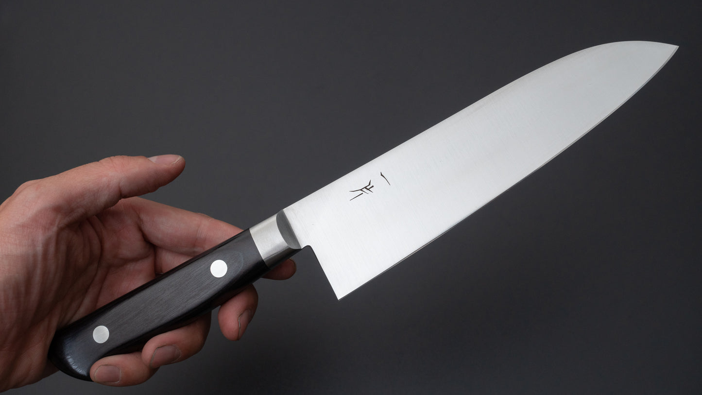 Hitohira FJ VG-10 Santoku 180mm Pakka Handle