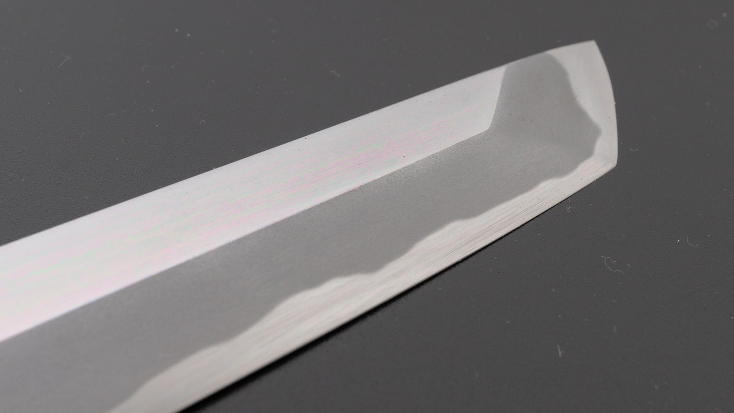 Hitohira Togashi Wit #1 Yanagi Sakimaru 300 mm ebbenhouten handvat (spiegel gepolijst / Saya)