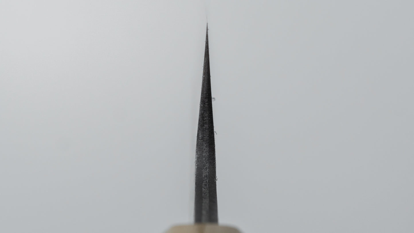 Hitohira Hinode Tsuchime White #2 Stainless Clad Paring 90mm Taihei Wood Handle