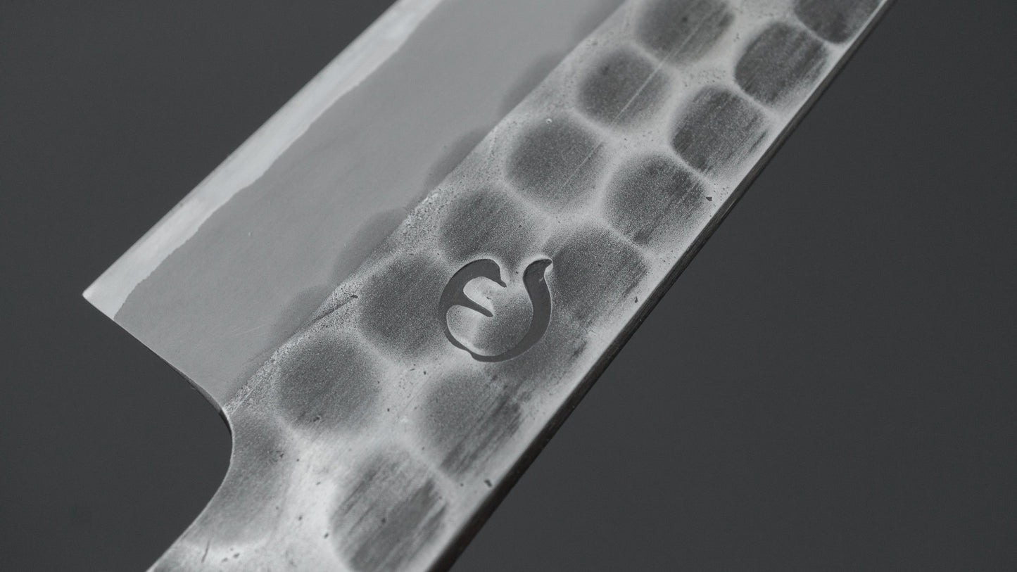 Hitohira Hinode Tsuchime Wit #2 Roestvrijstalen Petty 135mm Taihei Houten Handvat