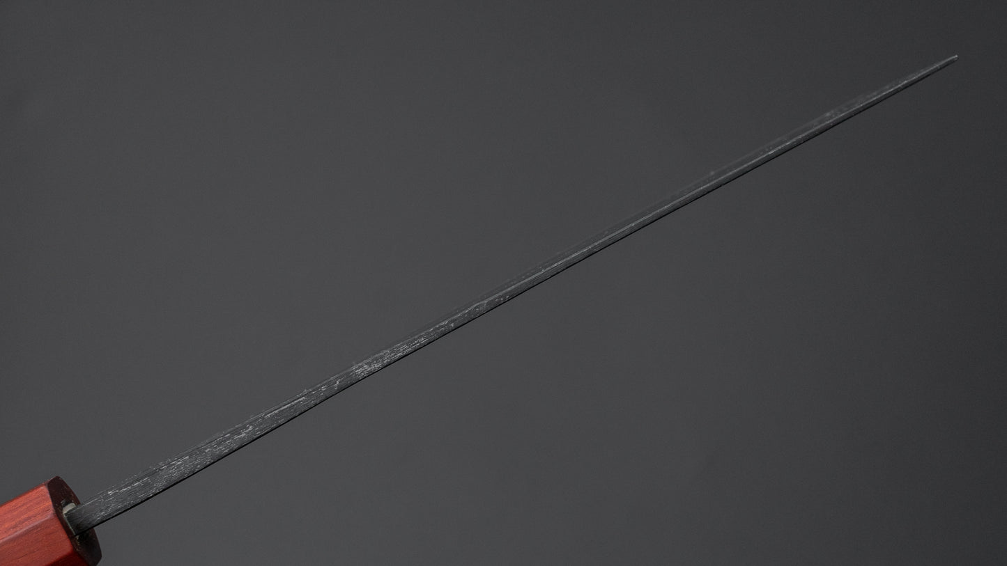 Hitohira Tosa Kurouchi Blue #2 Nakiri 170mm Walnut Handle (Rengas Ferrule)