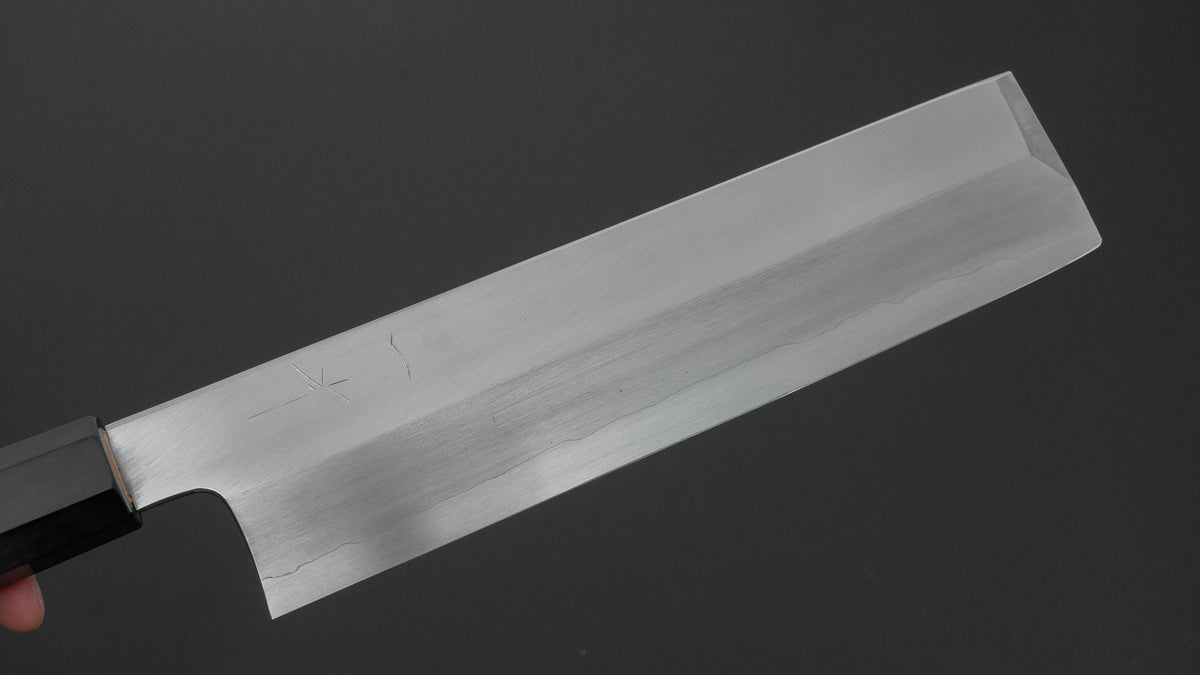 Hitohira Nakagawa Mosuke Silver #3 Usuba 225mm Ho Wood Handle (Saya)