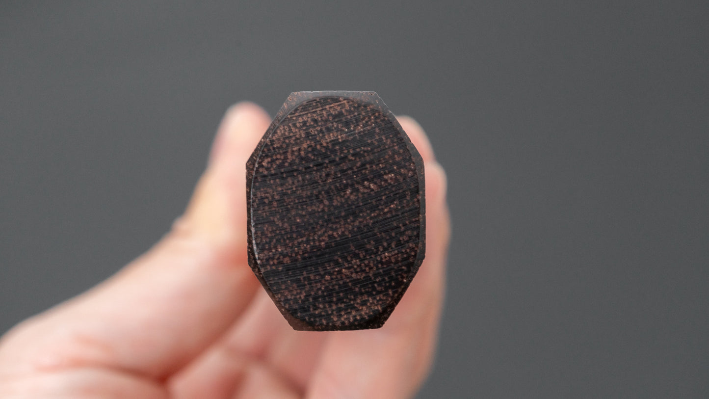 Hitohira Hinode Tsuchime White #2 Stainless Clad Nakiri 165mm Taihei Wood Handle