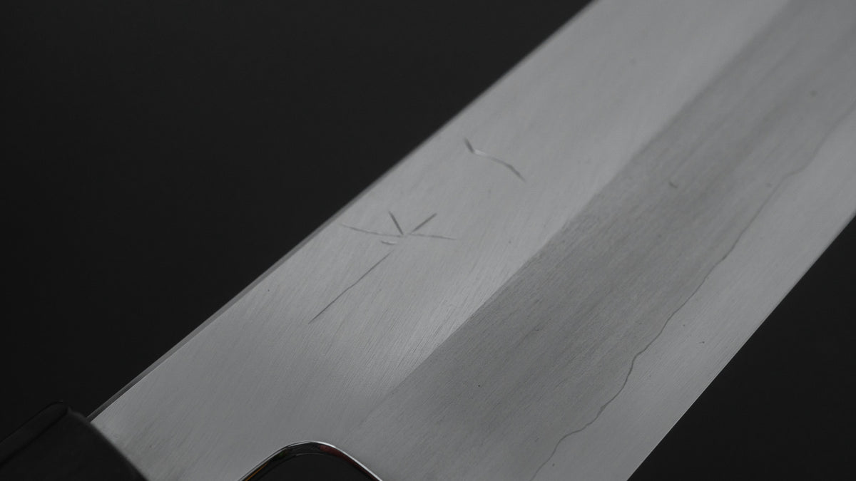 Hitohira Nakagawa Mosuke Silver #3 Usuba 225mm Ho Wood Handle (Saya)