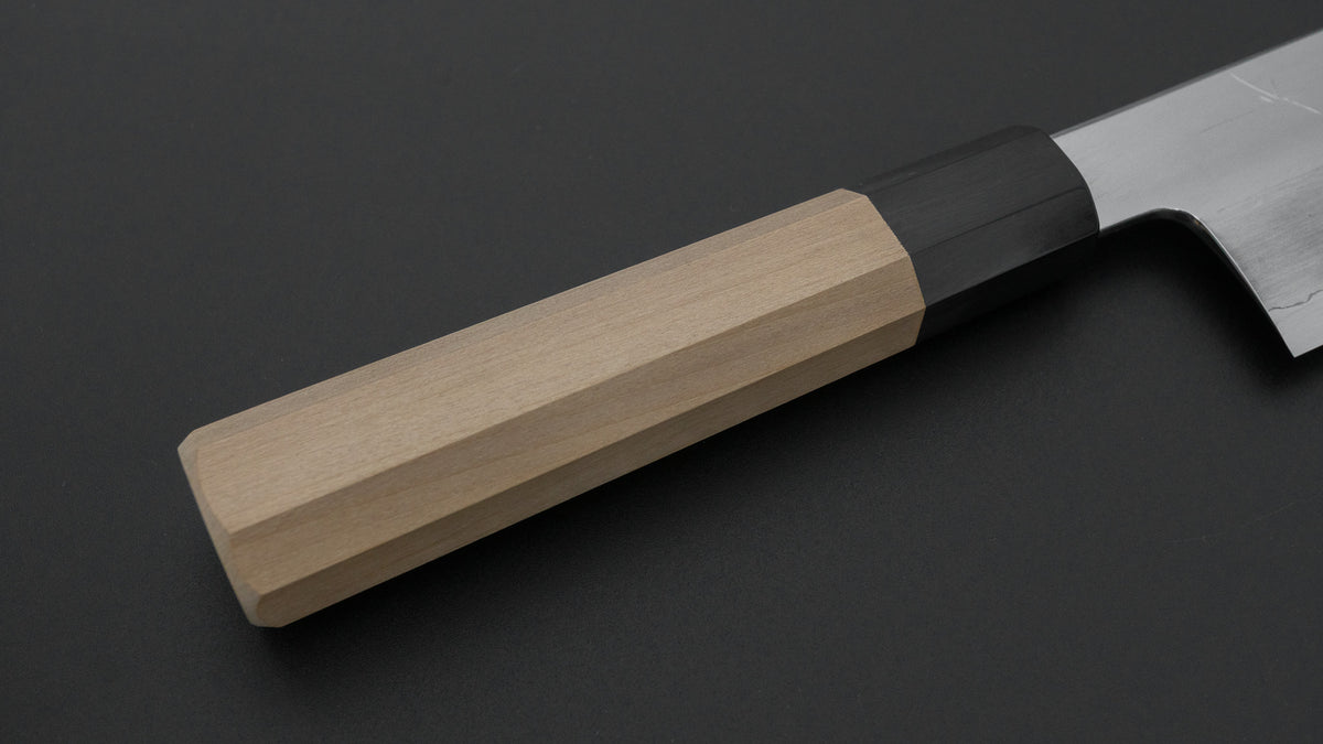 Hitohira Nakagawa Mosuke Silver #3 Usuba 225mm Ho Wood Handle (Saya)