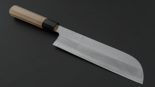 Hitohira Nakagawa Mosuke Silver #3 Kamagata Usuba 225mm Ho Wood Handle (Saya)