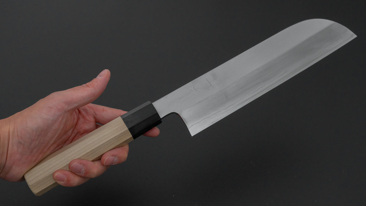 Hitohira Nakagawa Mosuke Silver #3 Kamagata Usuba 225mm Ho Wood Handle (Saya)