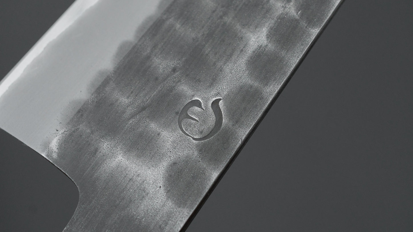 Hitohira Hinode Tsuchime Wit #2 Roestvrijstalen Gyuto 210mm Taihei Palissander Handvat