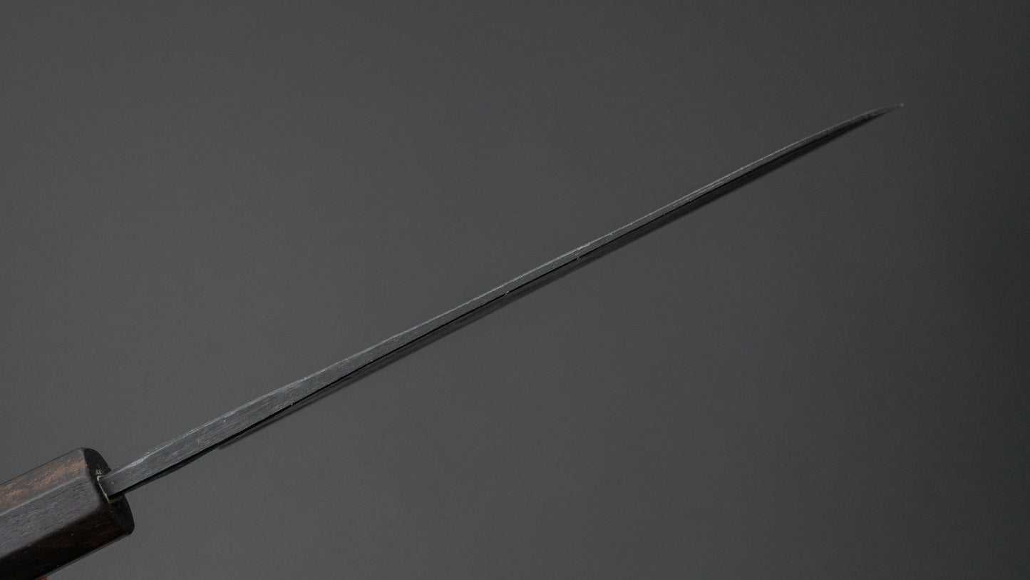 Hitohira Tosa Kurouchi Blue #2 Santoku 170mm Walnut Handle (Ziricote Ferrule)