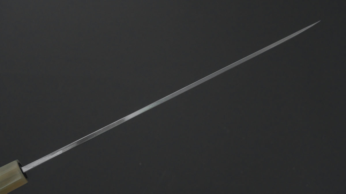 Hitohira Togashi White #1 Tachi Yanagiba 240mm Ebony Handle (Saya)
