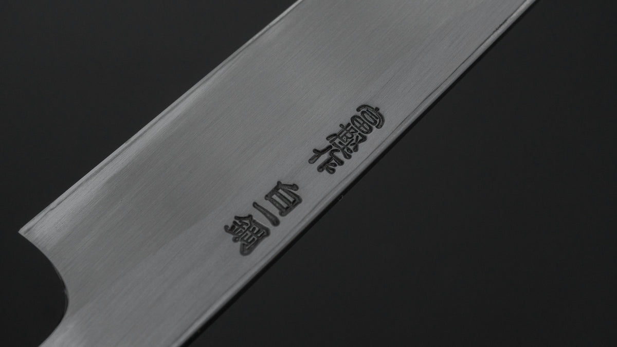 Hitohira Togashi White #1 Tachi Yanagiba 240mm Ebony Handle (Saya)