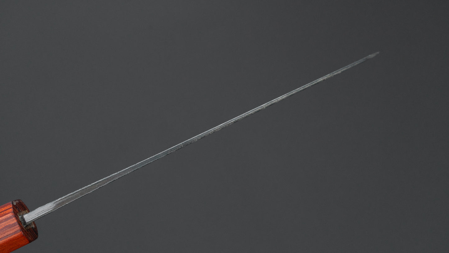 Hitohira Echizen NB White #2 Kurouchi Damascus Santoku 170mm Walnut Handle (Rengas Ferrule)