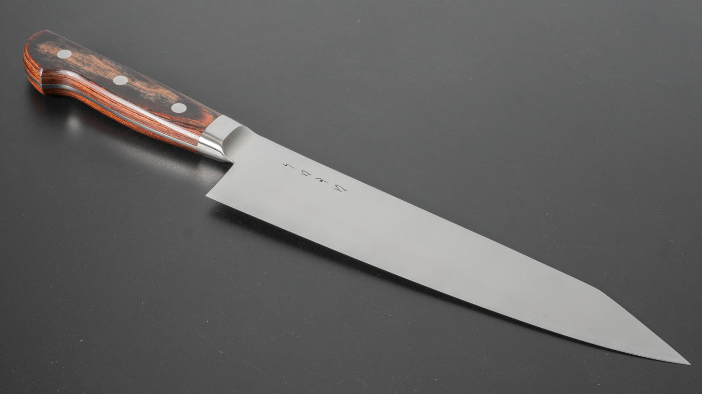 Hitohira KH Stainless Kiritsuke Gyuto 210mm Imitation Mahogany Handle