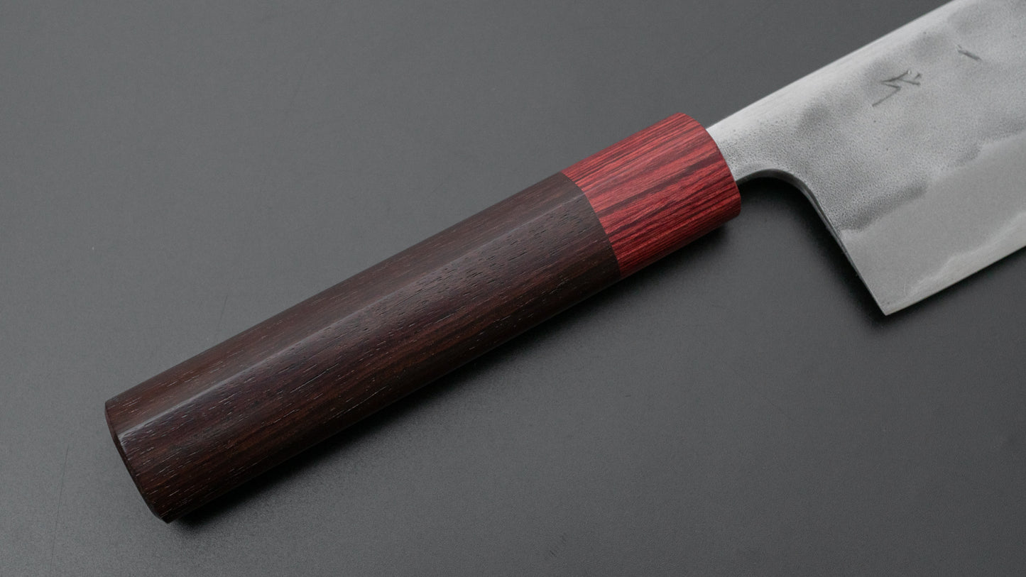 Hitohira YG Nashiji White #2 Nakiri 165mm Rosewood Handle