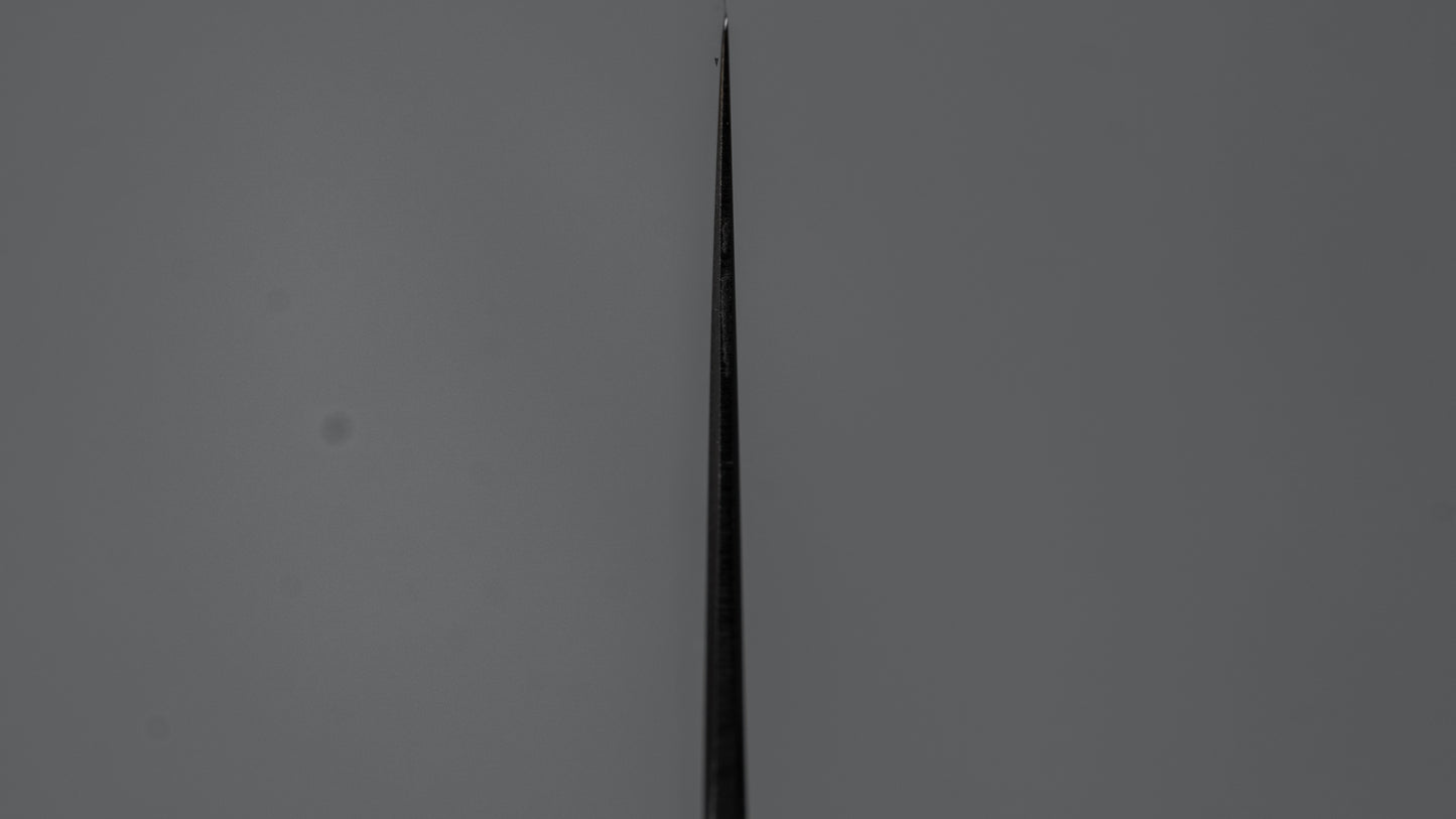 Hitohira KH roestvrij Kiritsuke Gyuto 210 mm imitatie mahoniehouten handvat