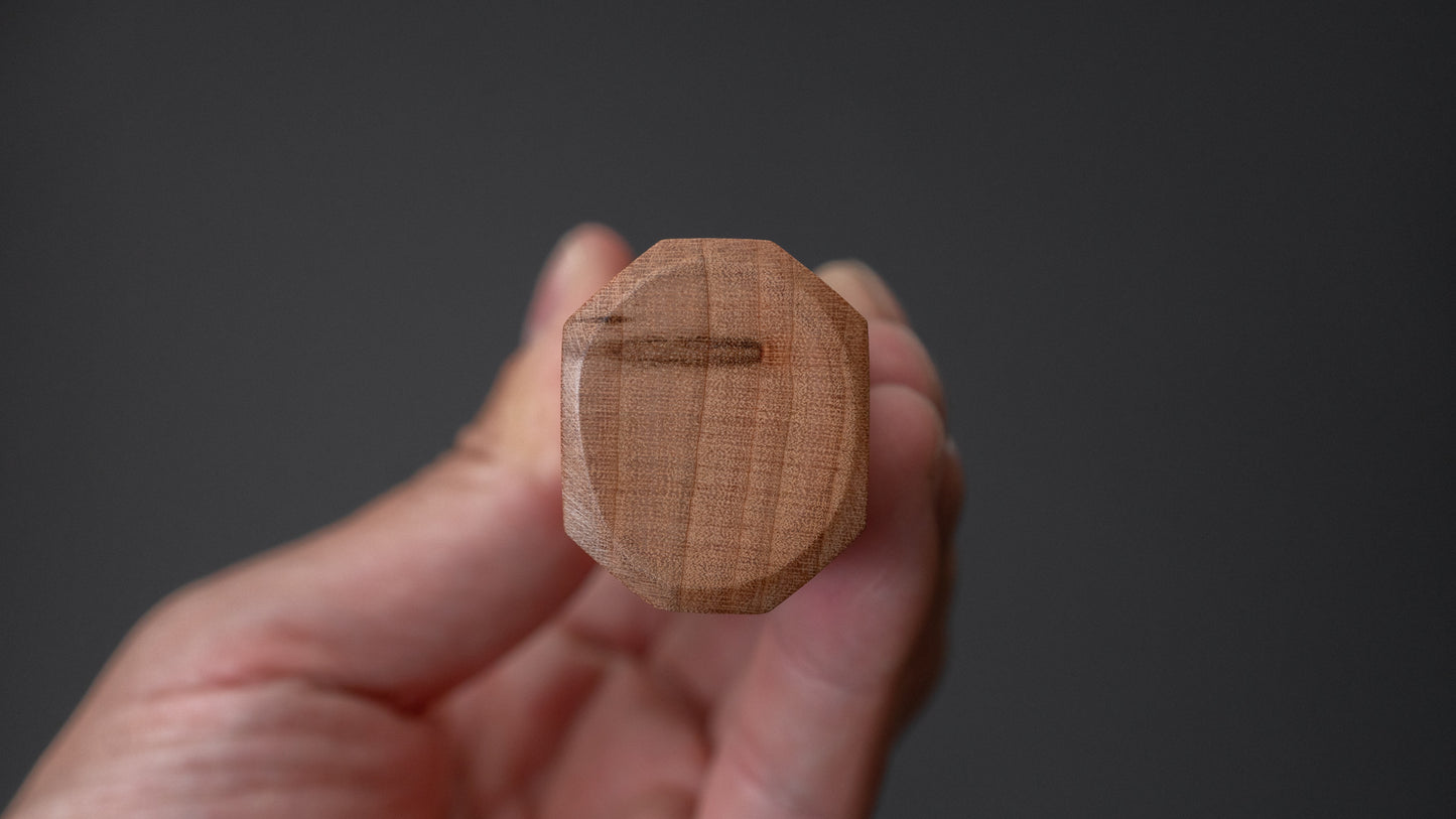 Hitohira Futana SB Kuro Tsuchime Kiritsuke Gyuto 240mm Cherry Wood Handle