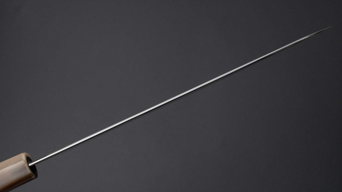 Hitohira Kikuchiyo Rou Silver #3 Mirror Polished Gyuto 240mm Ebony Handle