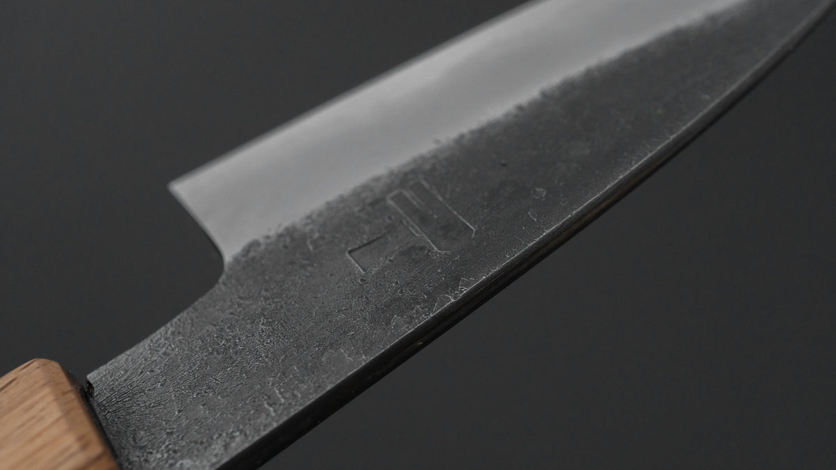 Hitohira Hinode Nashiji White #2 Stainless Clad Paring 90mm Wenge Handle