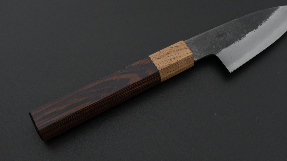 Hitohira Hinode Nashiji White #2 Stainless Clad Paring 90mm Wenge Handle