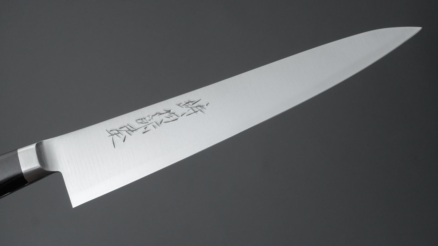 Hitohira Imojiya Blue #2 Stainless Clad Petty 150mm Pakka Handle