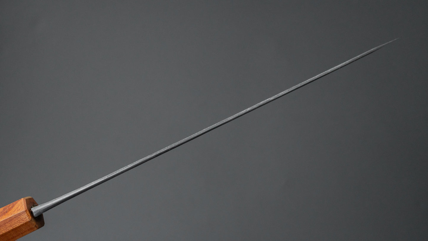 Ajikataya White #2 Nashiji Damascus Gyuto 210mm Keyaki Zelkova Handle