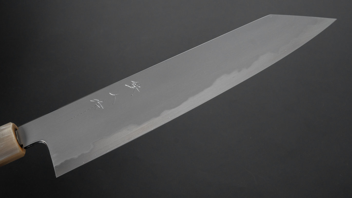 Tetsujin Blue #2 Kasumi Kiritsuke Gyuto 240 mm Ho houten handvat