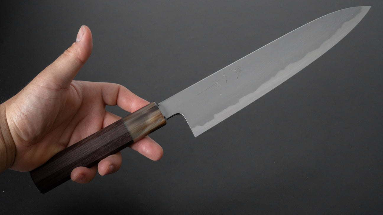 Tetsujin Blue #2 Kasumi Gyuto 240mm Taihei Rosewood Handle