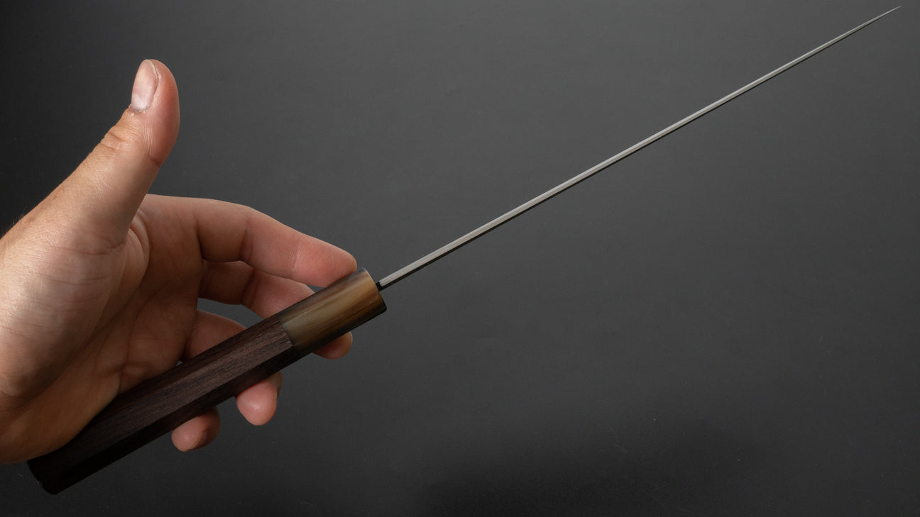 Tetsujin Blue #2 Kasumi Gyuto 240mm Taihei Rosewood Handle