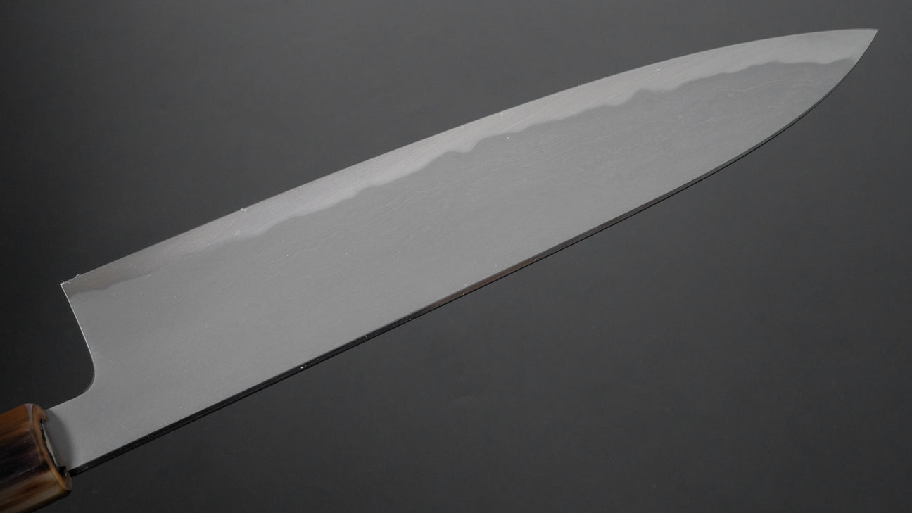 Tetsujin Blue #2 Kasumi Gyuto 240mm Taihei Rosewood Handle