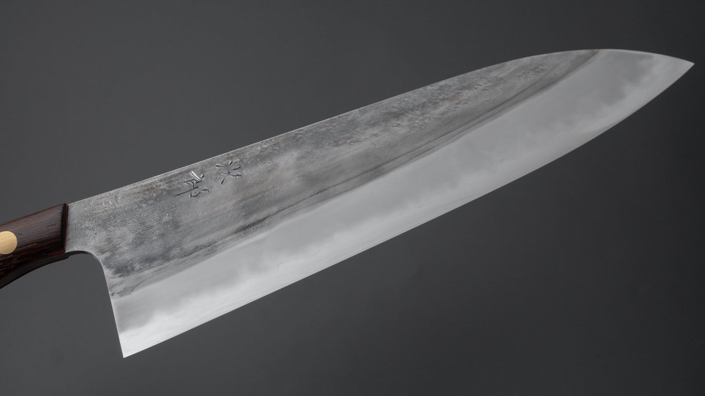 Jiro Tsuchime Yo Gyuto 255 mm Tagayasan-handvat (#518)