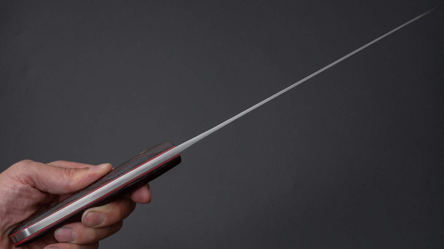 Jiro Tsuchime Yo Gyuto 255 mm Tagayasan-handvat (#518)