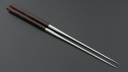 Hitohira Ebony Moribashi Chopstick 150mm Rounded