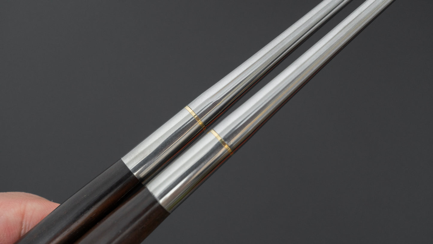 Hitohira Ebony Moribashi Chopstick 150mm Rounded