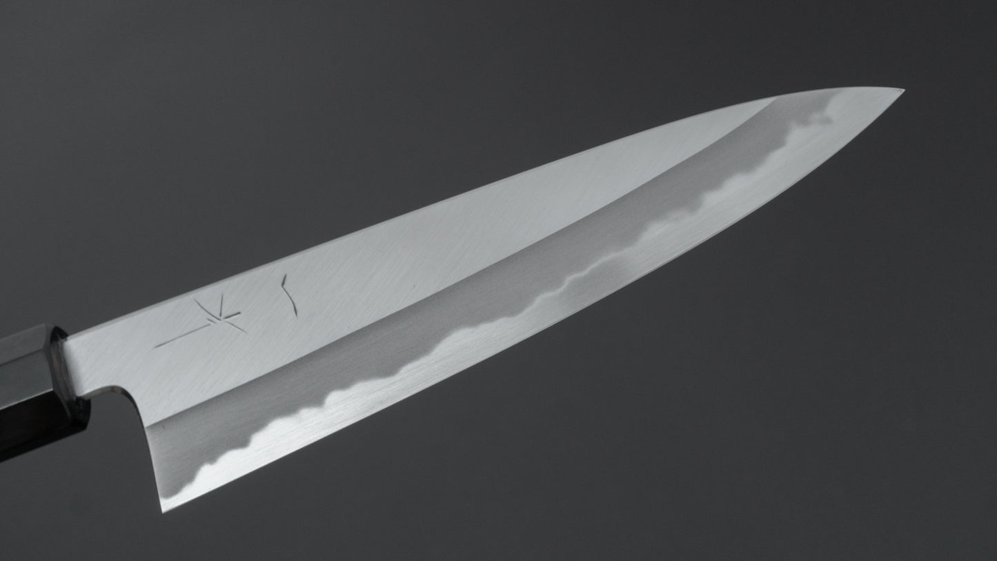 Hitohira Tanaka Kyuzo Blue #1 Migaki Petty 165mm Ziricote Handle
