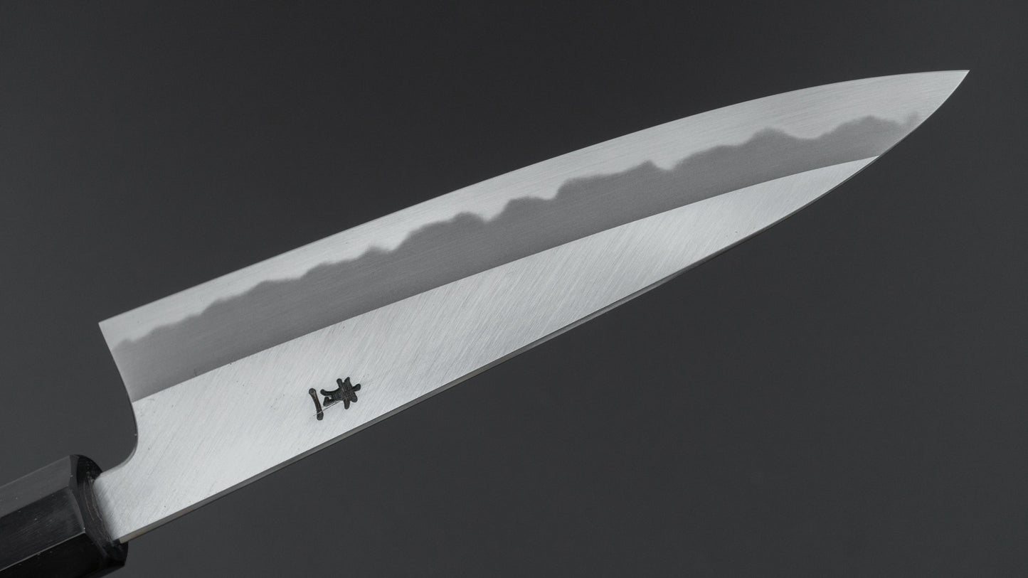 Hitohira Tanaka Kyuzo Blue #1 Migaki Petty 165mm Ziricote Handle