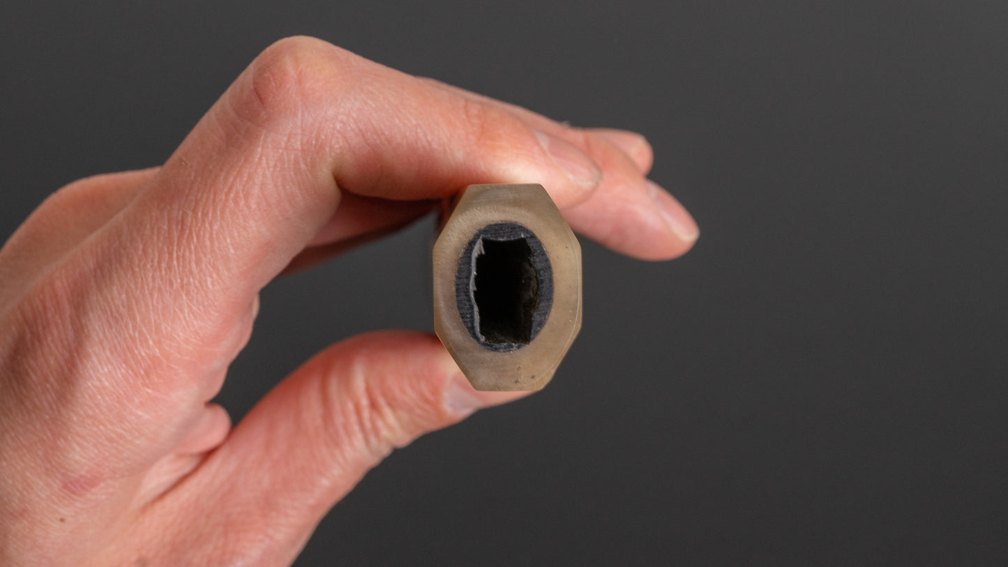 Taihei aangepaste ebbenhouten achthoekige handgreep (Gyuto 240 mm en 270 mm / Yanagiba 300 mm)