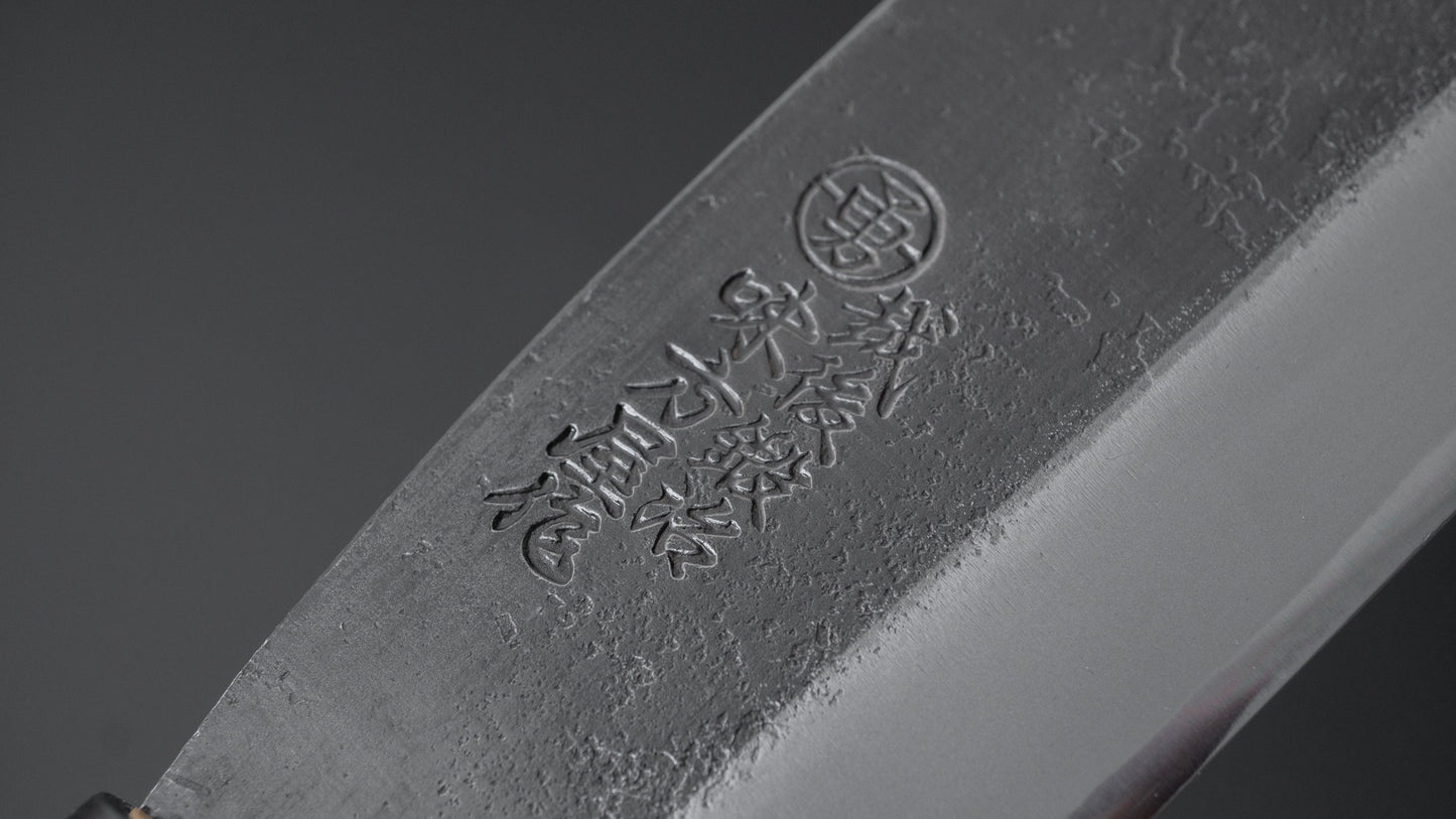 Ajikataya Kurouchi Bijl 105 mm eiken handvat (dubbele schuine kant) 